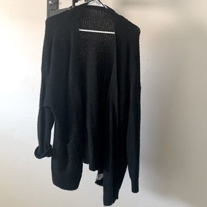 Black Oversized Cardigan